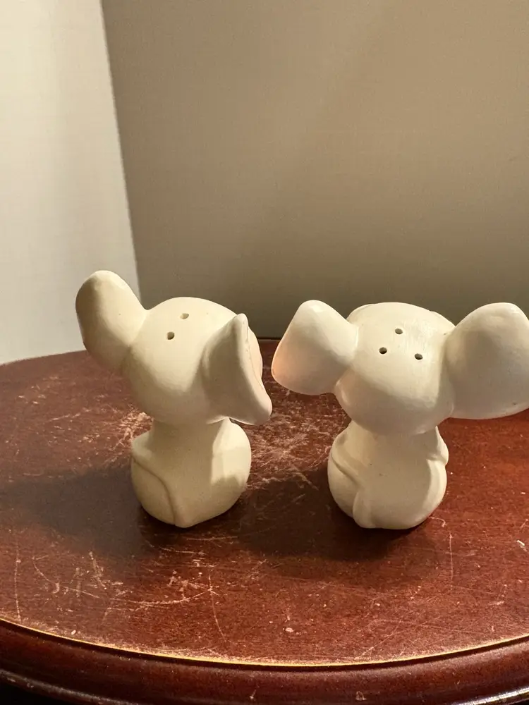 Napco Cutey White Mice Shakers