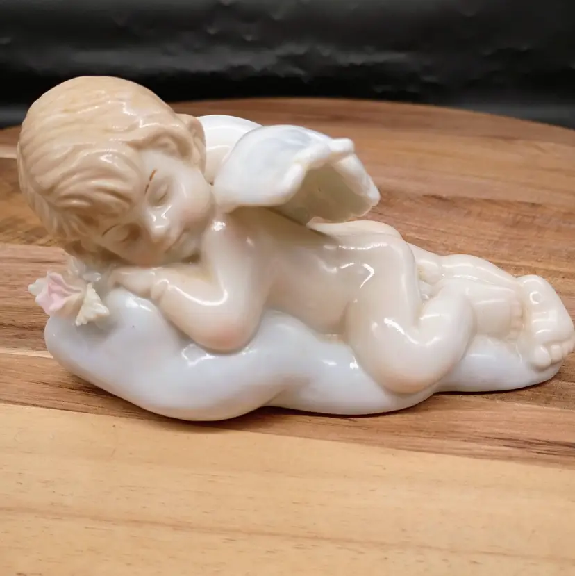 Russ Dream Angels “SWEET DREAMS” Sleeping Cherub Angel on a Cloud Figurine
