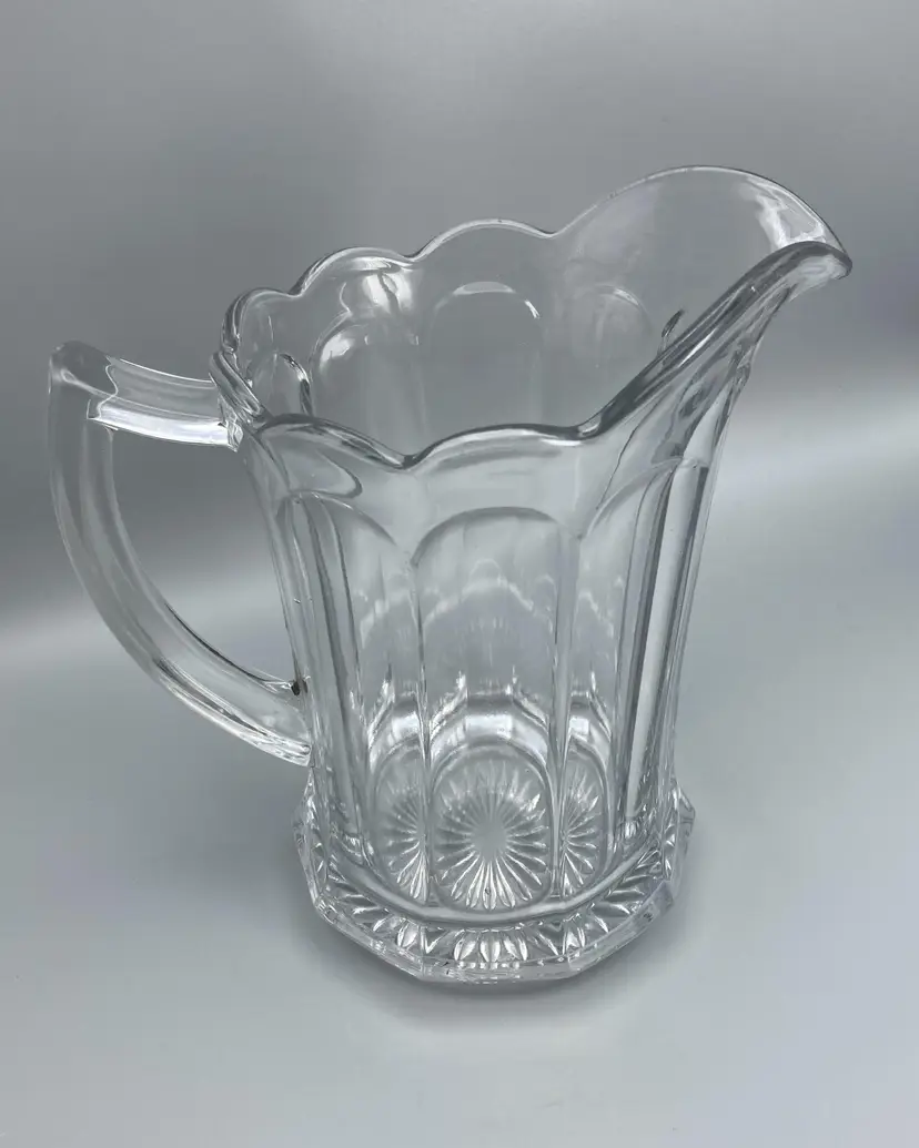 Imperial Glass Pitcher #700 (OMN) Pure Colonial 1909 EAPG - 7.5" tall