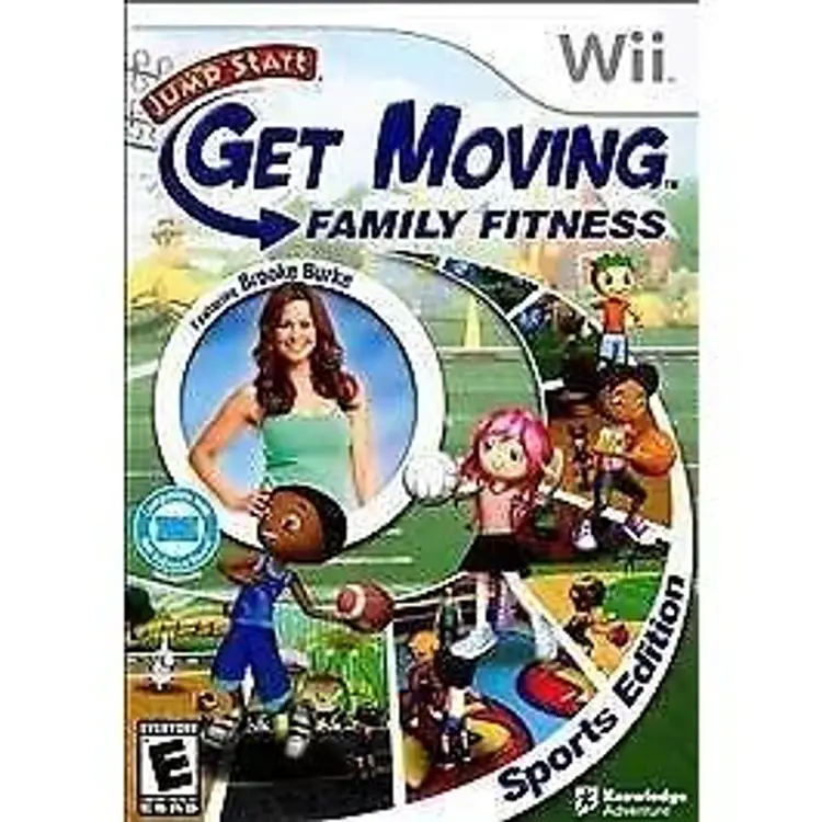 JumpStart: Get Moving Family Fitness - Sports Edition [Wii] - VERY GOOD