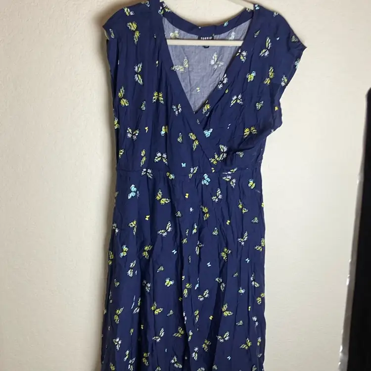 XL Torrid Butterfly Dress