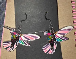 Beautiful bird earrings new