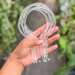 5pcs - 5in Acrylic Hoop Trellis