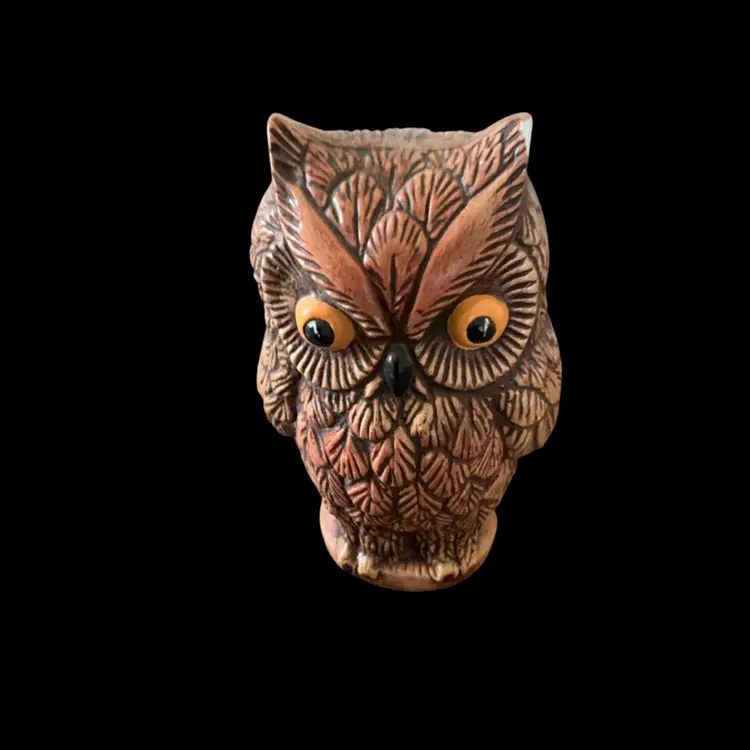 Choice Of One Small Vintage Assorted Owl Figurines 2” - 3.75” In Size