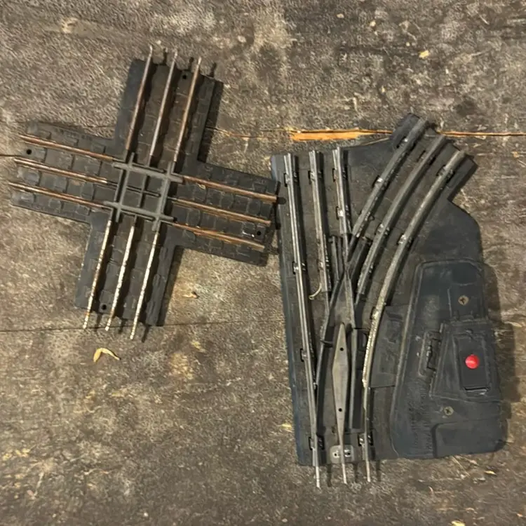 Lot Of 49 Pieces Of Model Railroad Track