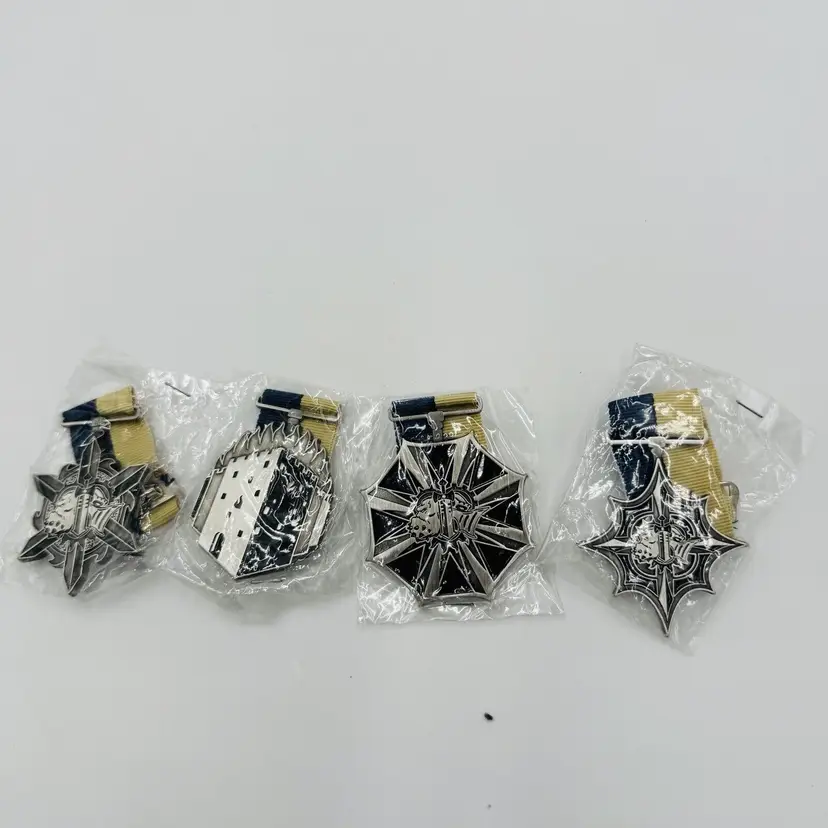 Privateer Press Warmachine Hordes Tournament Medals Set Of 4 Pieces Metal