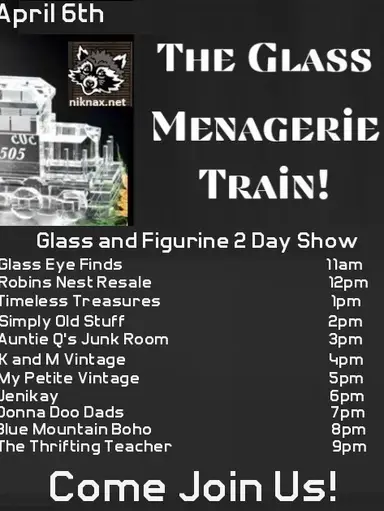 Glass & Figurine Menagerie 