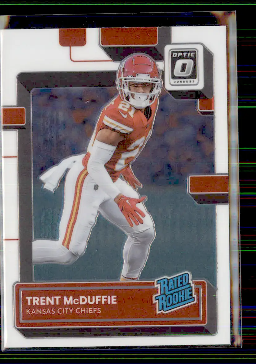 Trent Mcduffie 2022 Donruss Optic #247 - Kansas City Chiefs - (130-265)