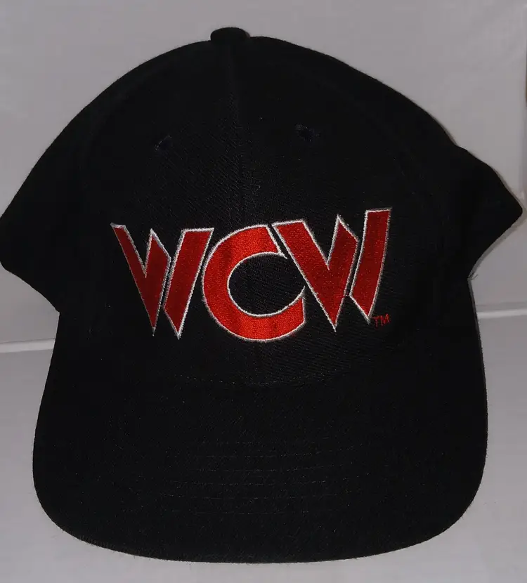 WCW  Where the Big Boys Play On Back  Snapback  Vintage  Hat Cap NEW