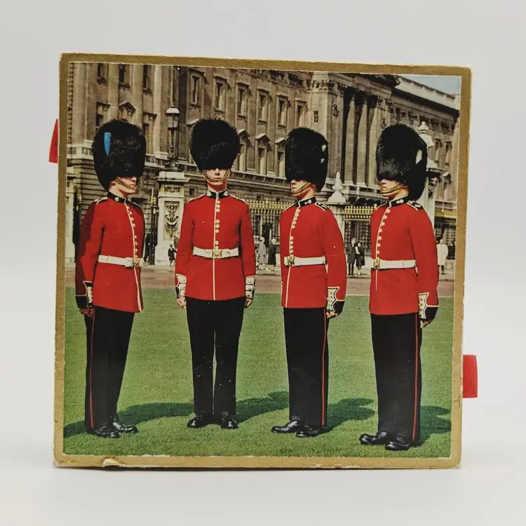 Westminster Guardsmen London England Four Drawer Matchbox Case No Matches 1970s