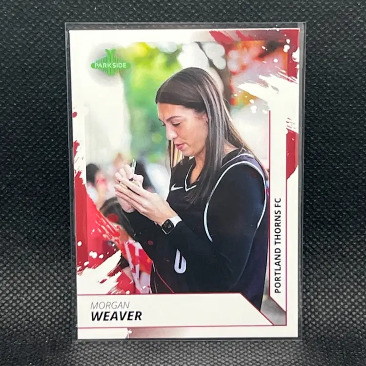Morgan Weaver 2024 NWSL Parkside Vol 1 Image SP /100 Portland Thorns Soccer Card