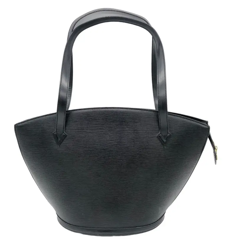 Handbag Classic VINTAGE Black Louis Vuitton Saint Jacques Handbag Epi Leather GM - 1993