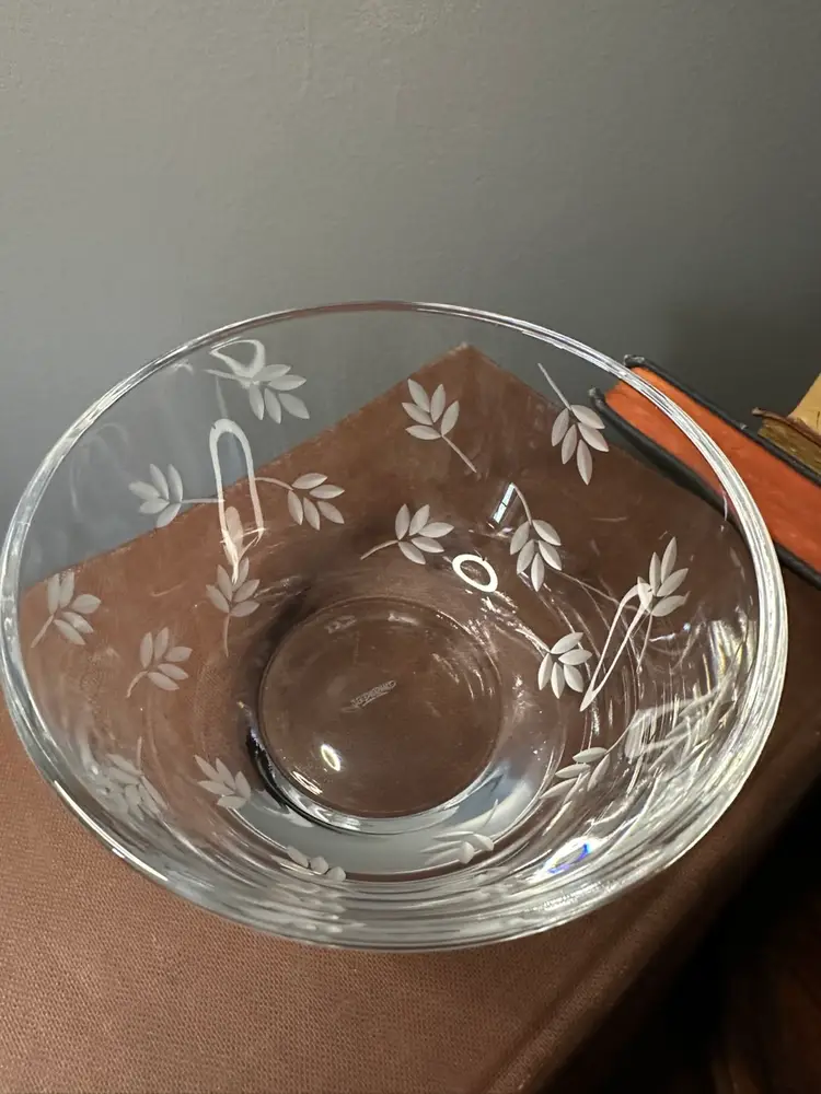 Cristal D'Arques-Durand Terese Glass Bowl