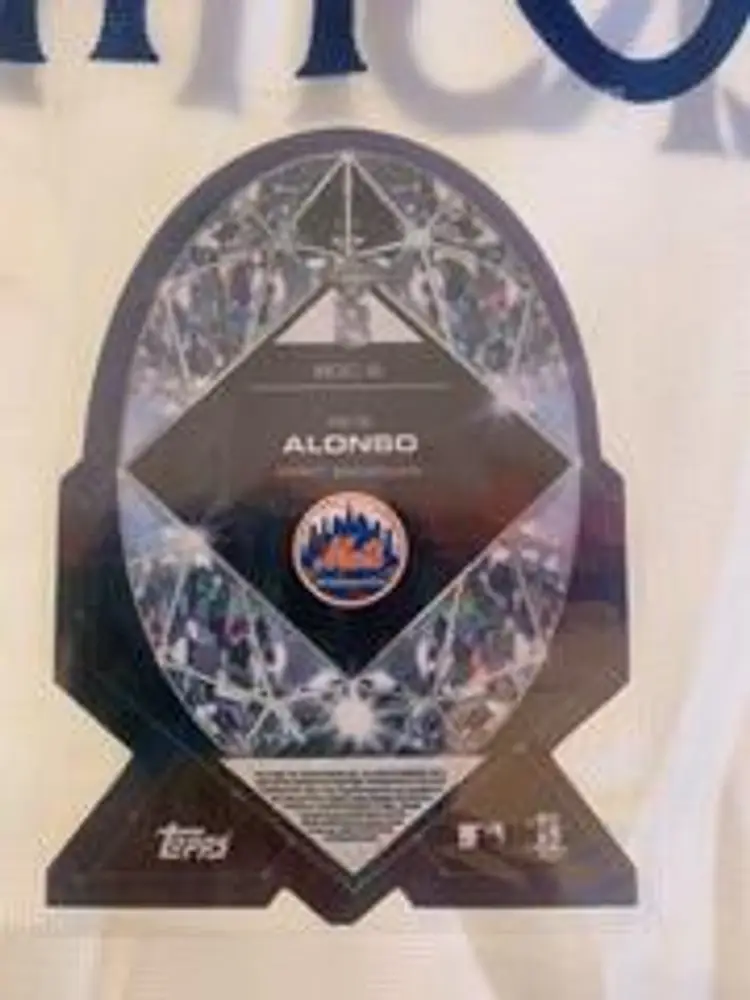 2020 Topps Chrome Ben Baller Pete Alonso #BDC-8 Diamond Die Cut