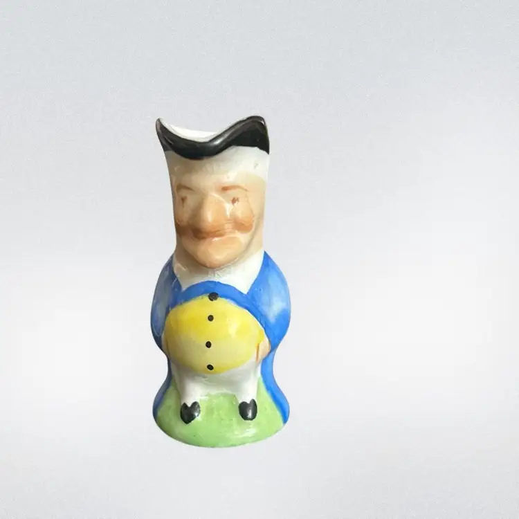 Tiny Mr. Punch Toby Jug Pitcher