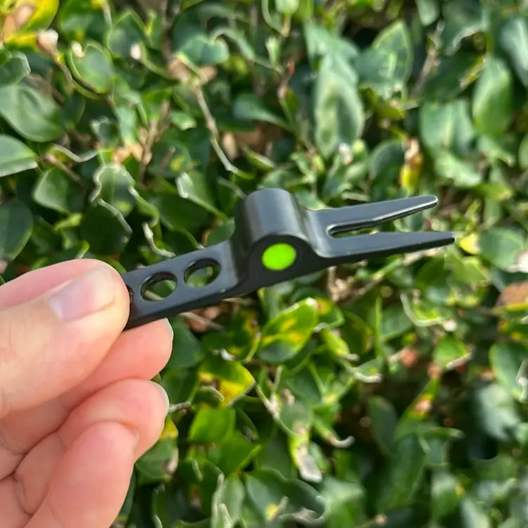 Stacked Golf Engraved Ball Mark Repair Tool