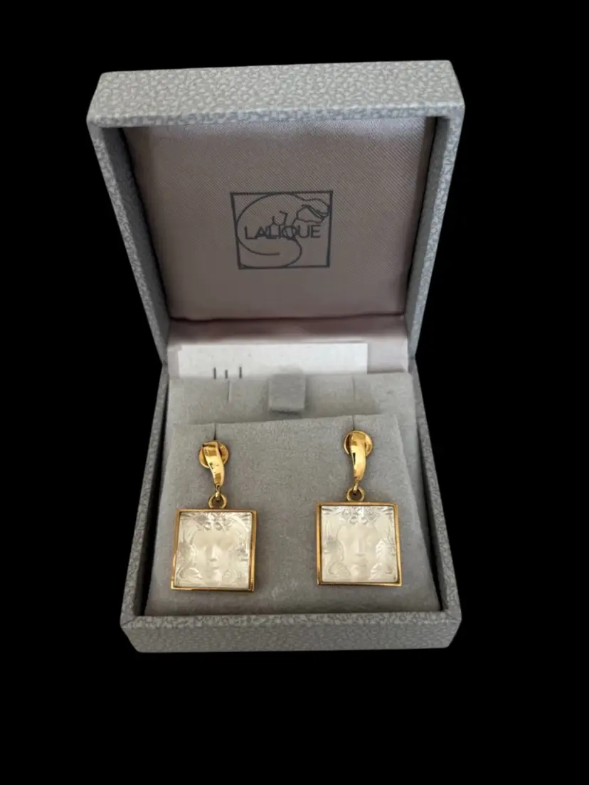 Stunning Lalique Earrings