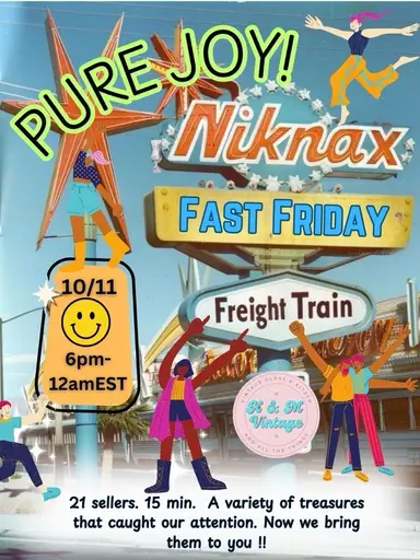 Pure Joy! Fast Friday with KandMVintage!!