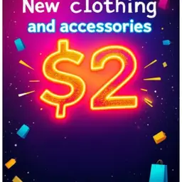 #64 - New Clothing & Accessories $2.00 Please Read Hosts Notes Before Bidding
