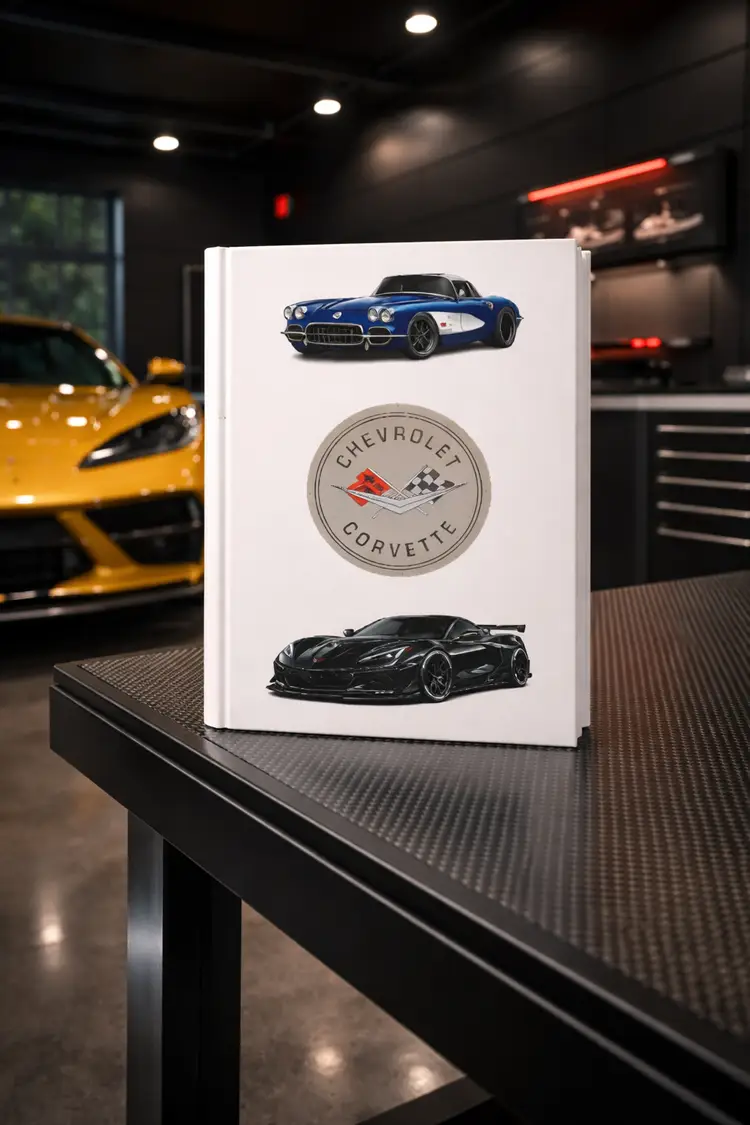 Corvette Collector Edition writers Book | Premium Coffee Table