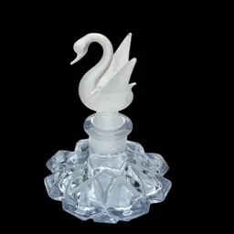 Vintage Golden Crown E&R Perfume Bottle