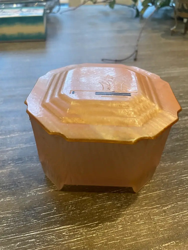 Ramses Art Deco Lidded Dresser Box