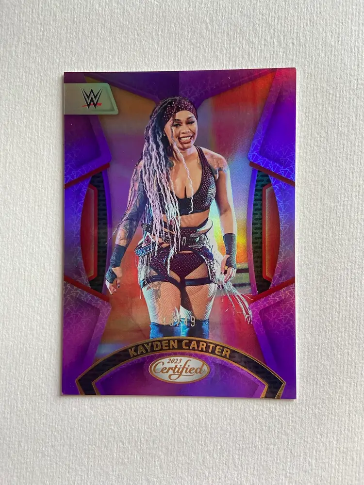 2023 Chronicles Kayden Carter Certified Purple /49