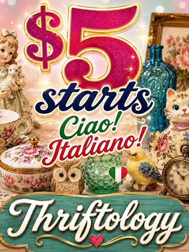 No Internet- Rescheduled! Ciao! All Italian Made Items!!! 