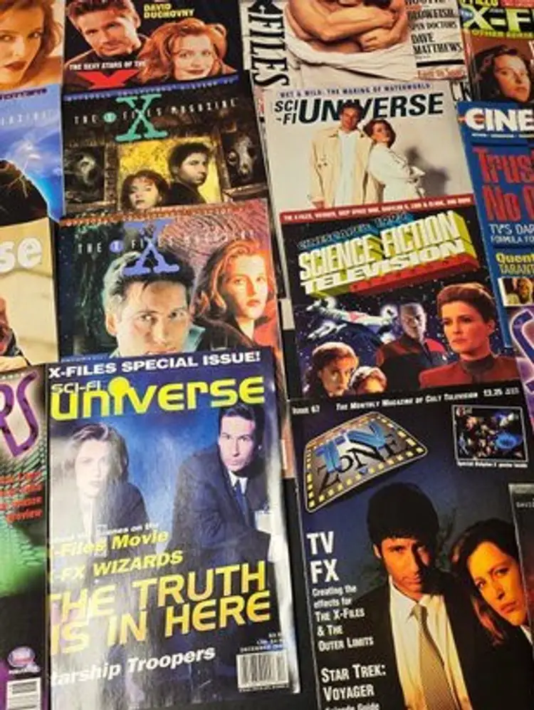 Vintage X-Files Magazines