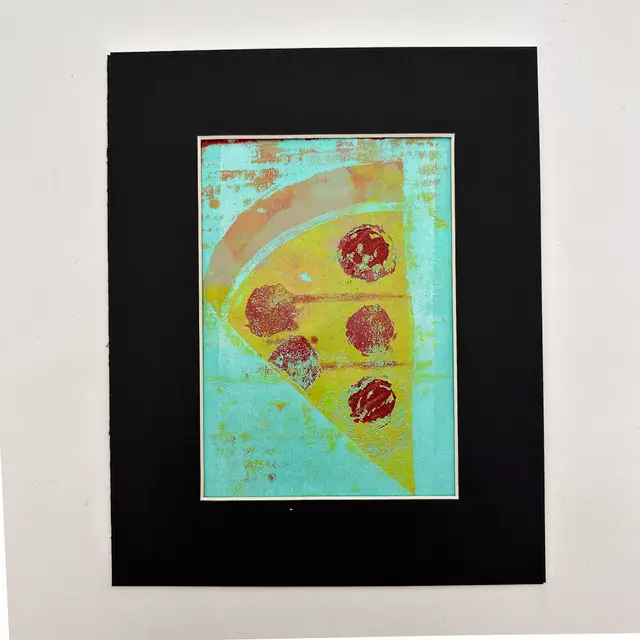 Acrylic Gel Plate Print