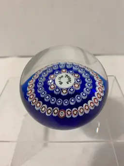 Baccarat 1987 “We The People” Paperweight