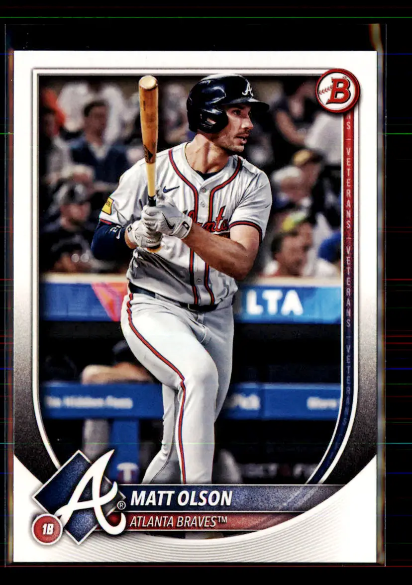 Matt Olson 2025 Bowman #98 - (113) - Atlanta Braves