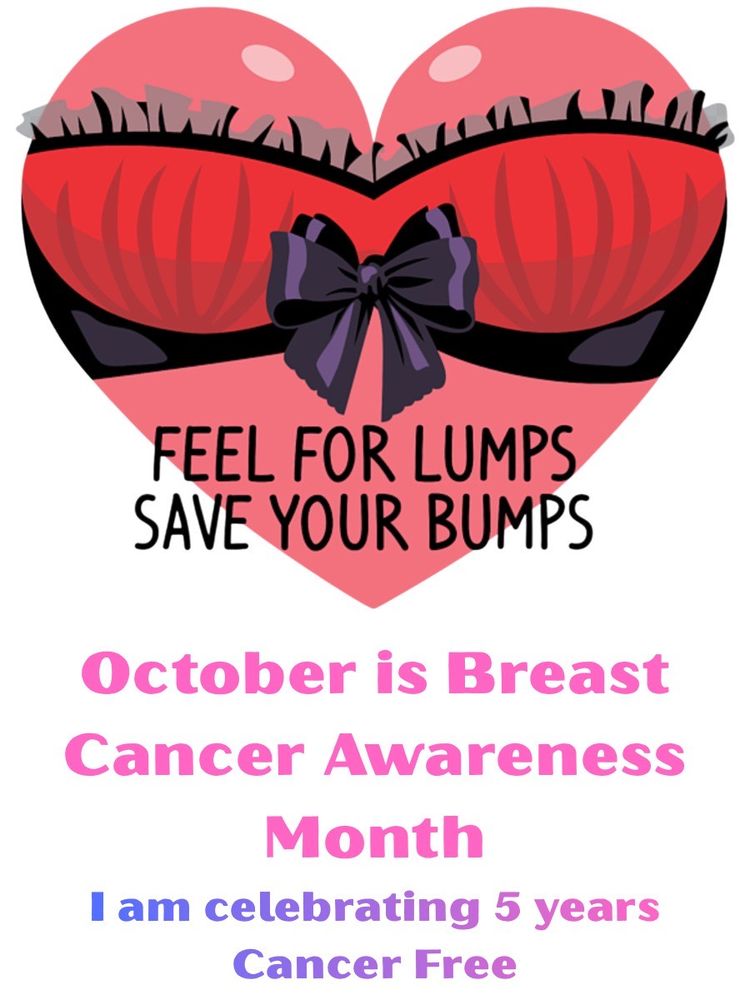 We Wear Pink In October For Breast Cancer Awareness