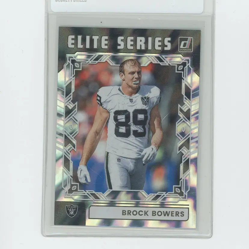Football 2025 Panini Donruss The Elite Series Brock Bowers #TES-BBO Las Vegas Raiders