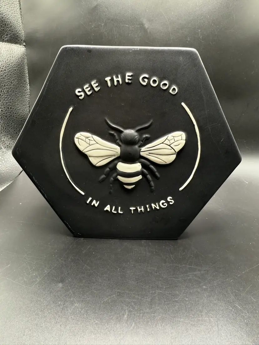 See The Good In All Things Bee Vase