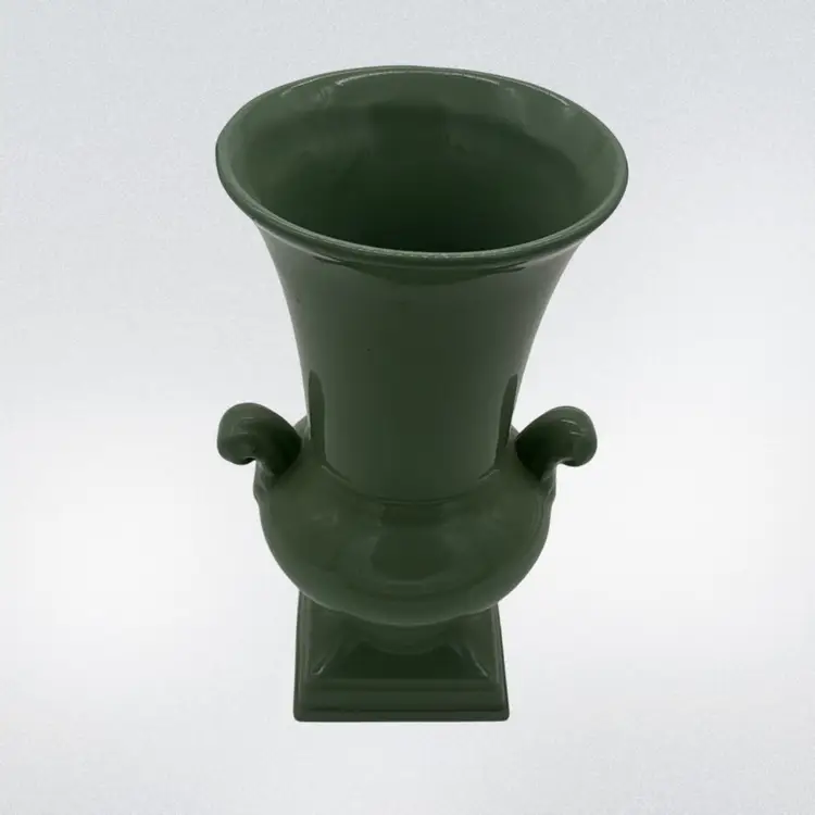 Vase Urn - Abingdon #563 Green MCM 9” x 5”