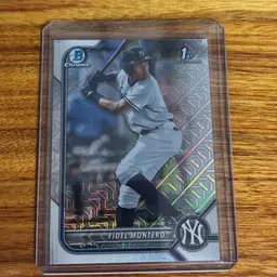2022 Bowman Mega Box Fidel Montero Chrome Mojo 1st #BCP-74 Chicago White Sox