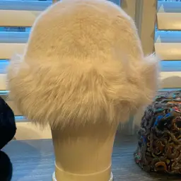 Winter White Fur Hat