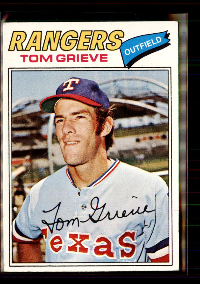 Tom Grieve 1977 Topps #403 - (144) - Texas Rangers