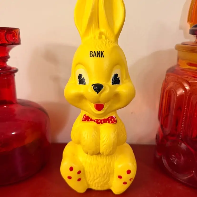 Yellow Bunny Bank