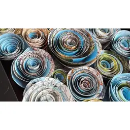 1 Dozen Paper Flowers