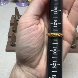 Size 7 Gold Tone Ring