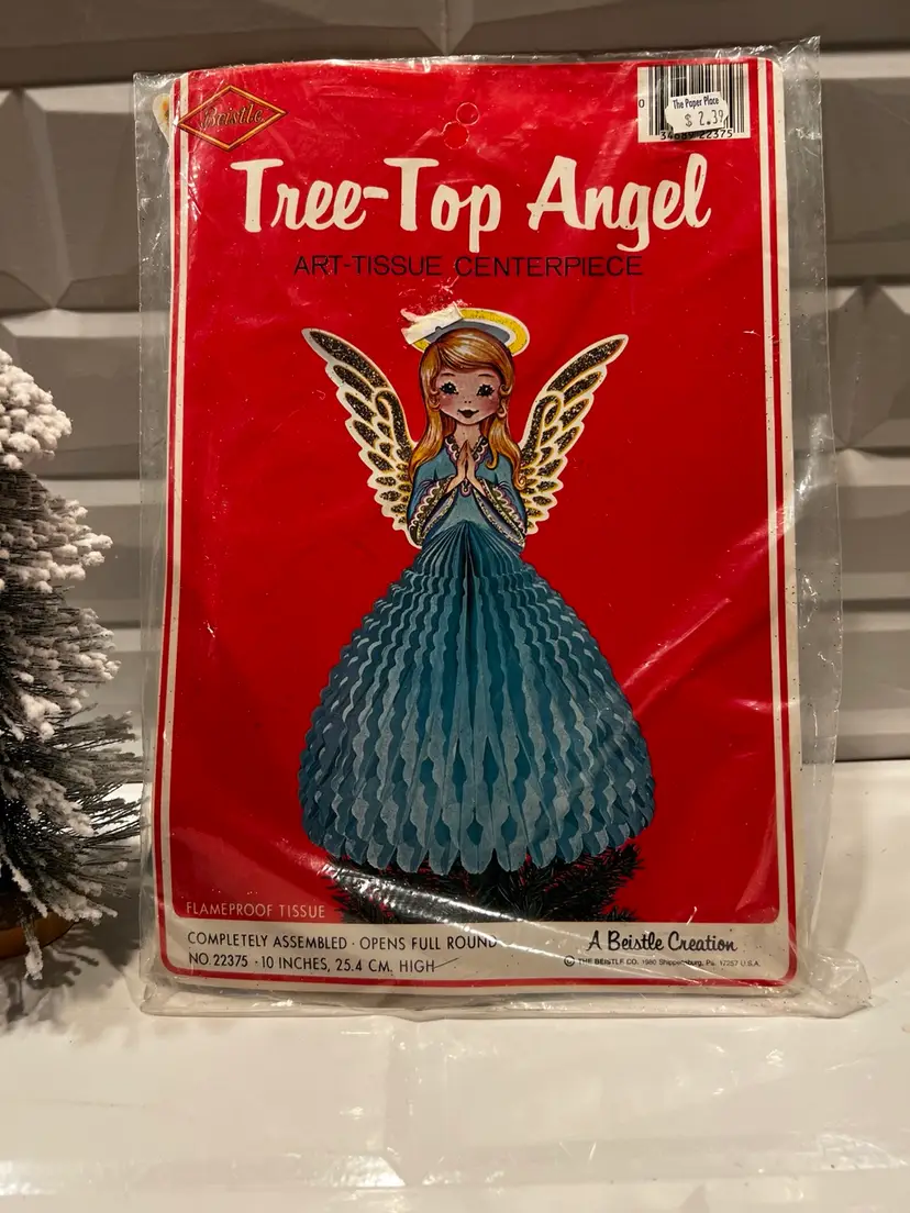 1980 Tree Top Angel - Beistle Creation