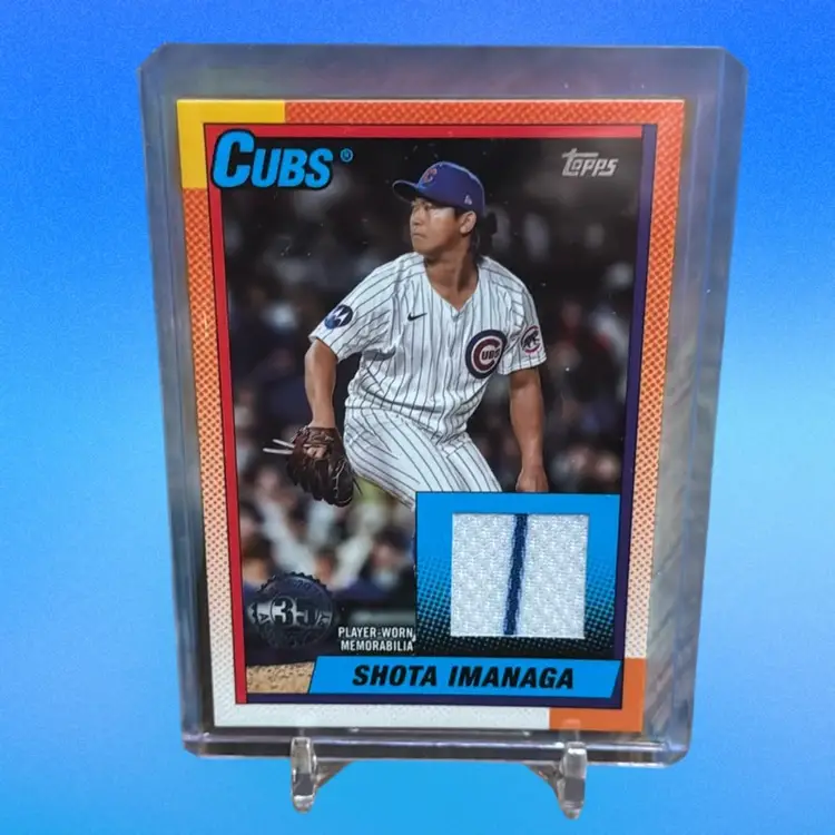 Shota Imanaga 2025 Topps 1990 Relic