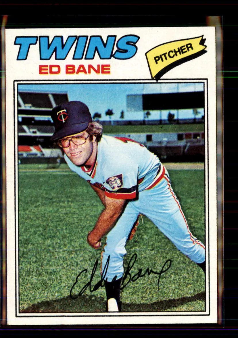 Ed Bane 1977 Topps #486 - (144) - Minnesota Twins