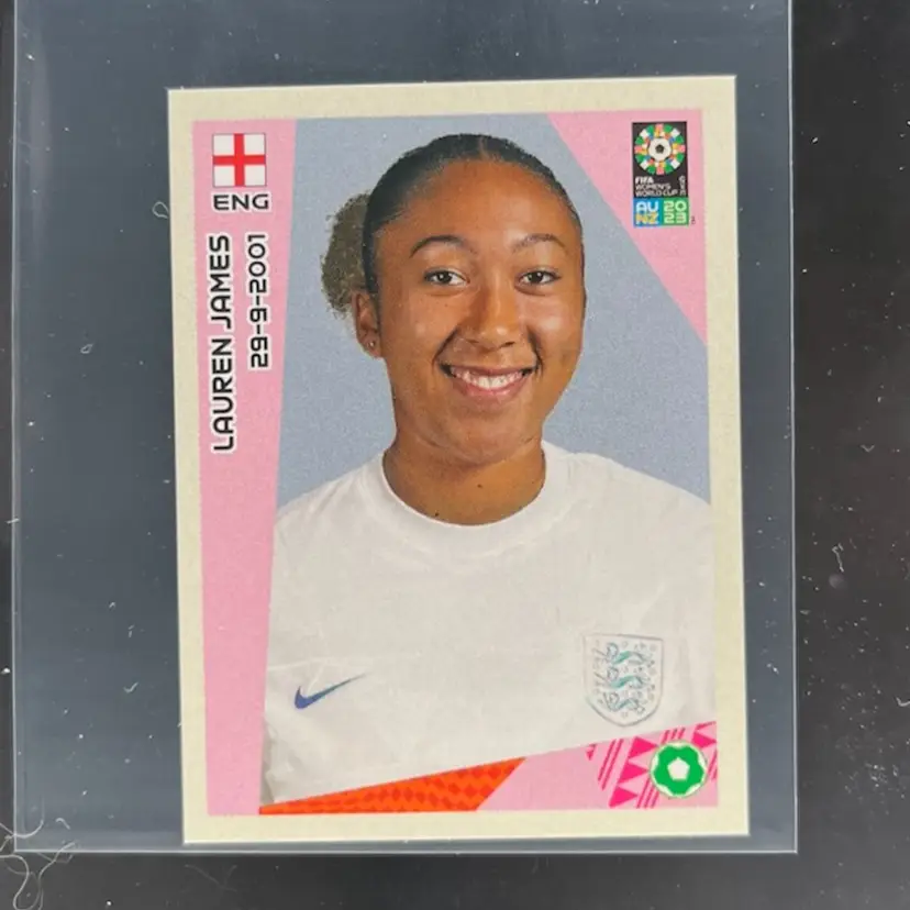 Lauren James 2023 Panini Women’s World Cup Sticker England Soccer Card