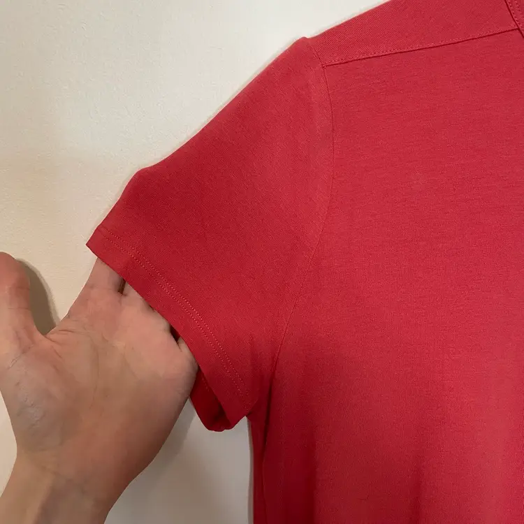 Eileen Fisher Coral Shirt Dress XS 