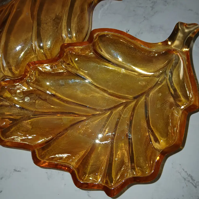 Marigold Leaf Trinket Dish