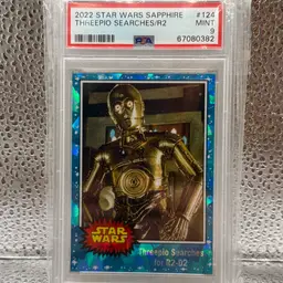 C-3PO - 2022 Topps Star Wars Sapphire - $124