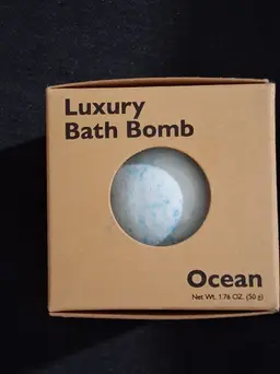Luxury Ocean Bath Bomb ~ Relaxing Spa Experience